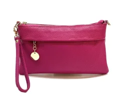 Fiorina Leather Clutch Bag*Florence Discount