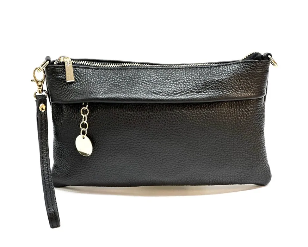 Fiorina Leather Clutch Bag*Florence Discount
