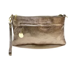 Fiorina Leather Clutch Bag*Florence Discount