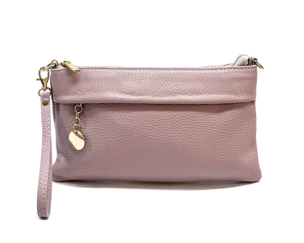 Fiorina Leather Clutch Bag*Florence Discount