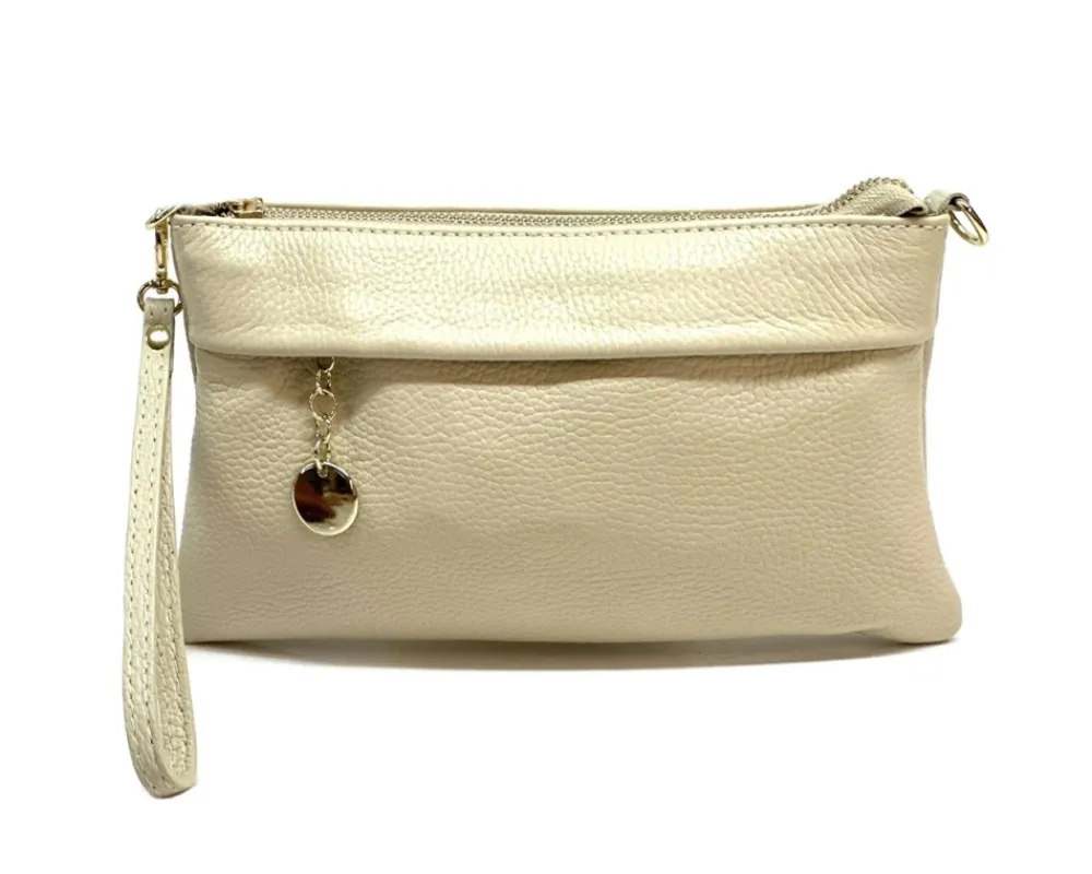 Fiorina Leather Clutch Bag*Florence Discount