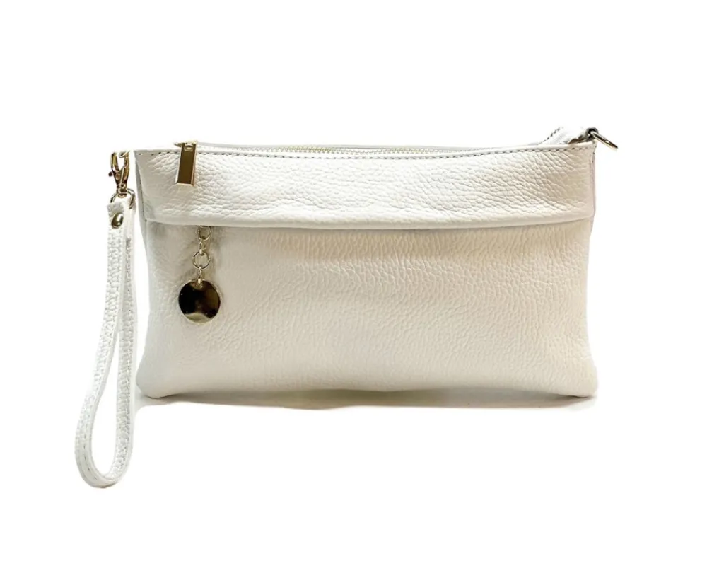 Fiorina Leather Clutch Bag*Florence Discount