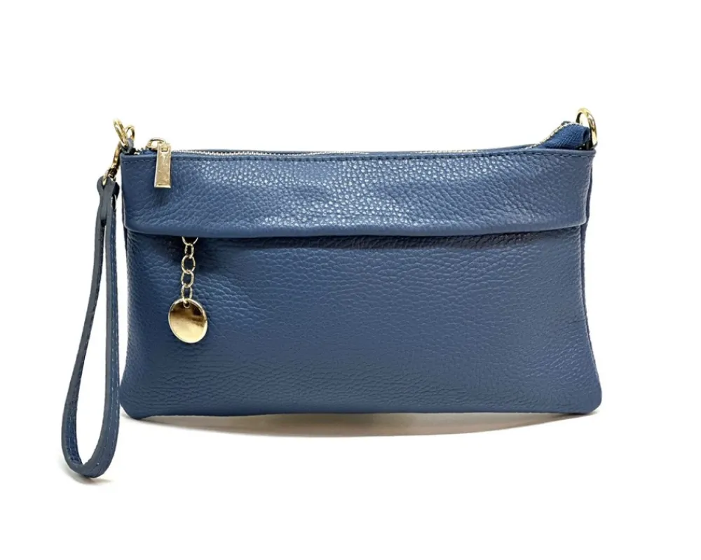 Fiorina Leather Clutch Bag*Florence Discount