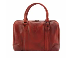Fulvia Leather Boston Bag*Florence New