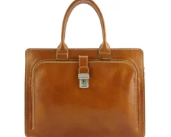 Giacinto leather business bag*Florence Sale