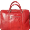 Gianpaolo leather briefcase*Florence Hot