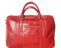 Gianpaolo leather briefcase*Florence Hot