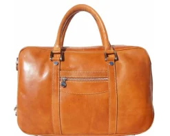 Gianpaolo leather briefcase*Florence Hot