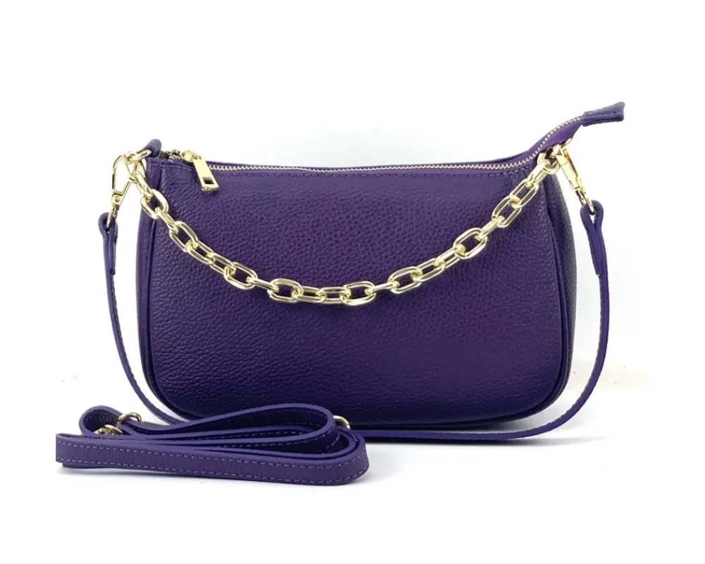 Gillian leather cross bag*Florence Discount