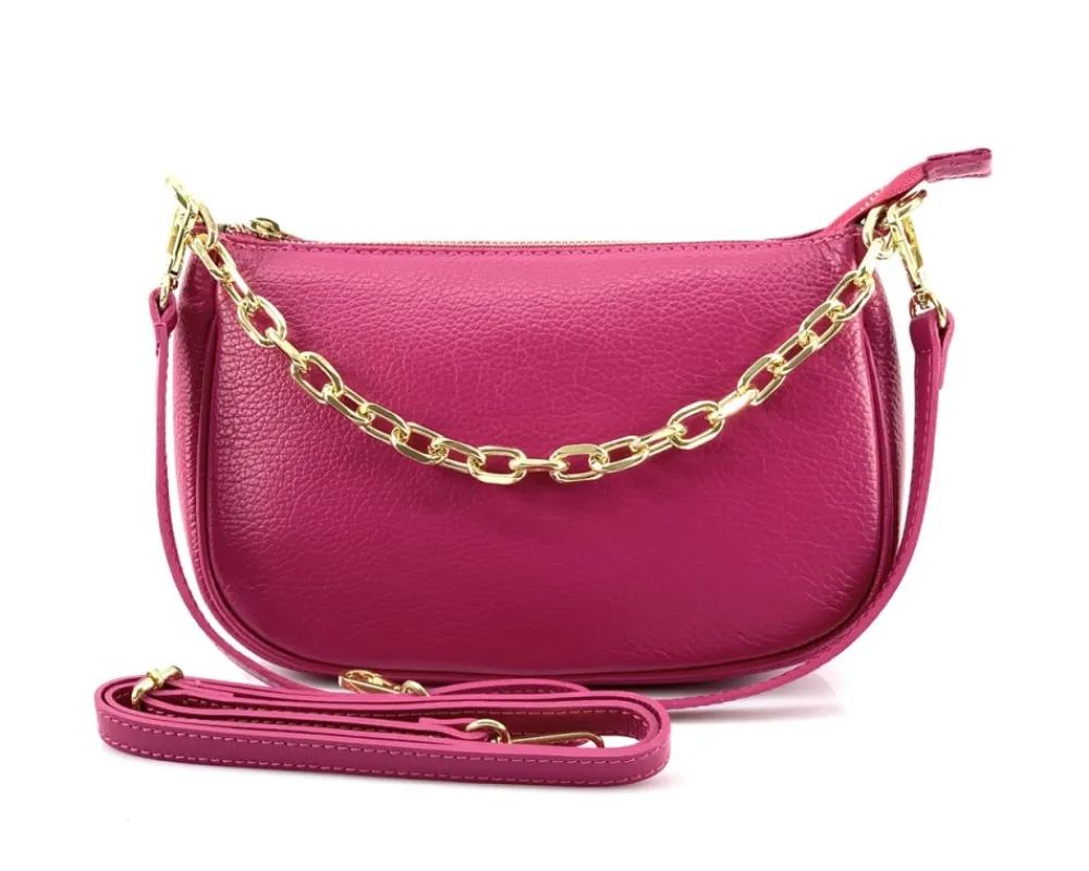 Gillian leather cross bag*Florence Discount