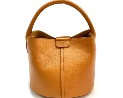 Grazia Leather Bucket Bag*Florence Discount