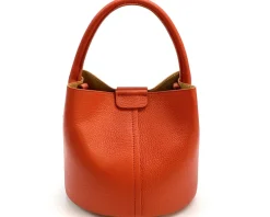 Grazia Leather Bucket Bag*Florence Discount