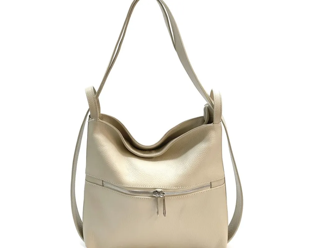 Greta Convertible Leather Backpack*Florence Clearance