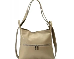Greta Convertible Leather Backpack*Florence Clearance
