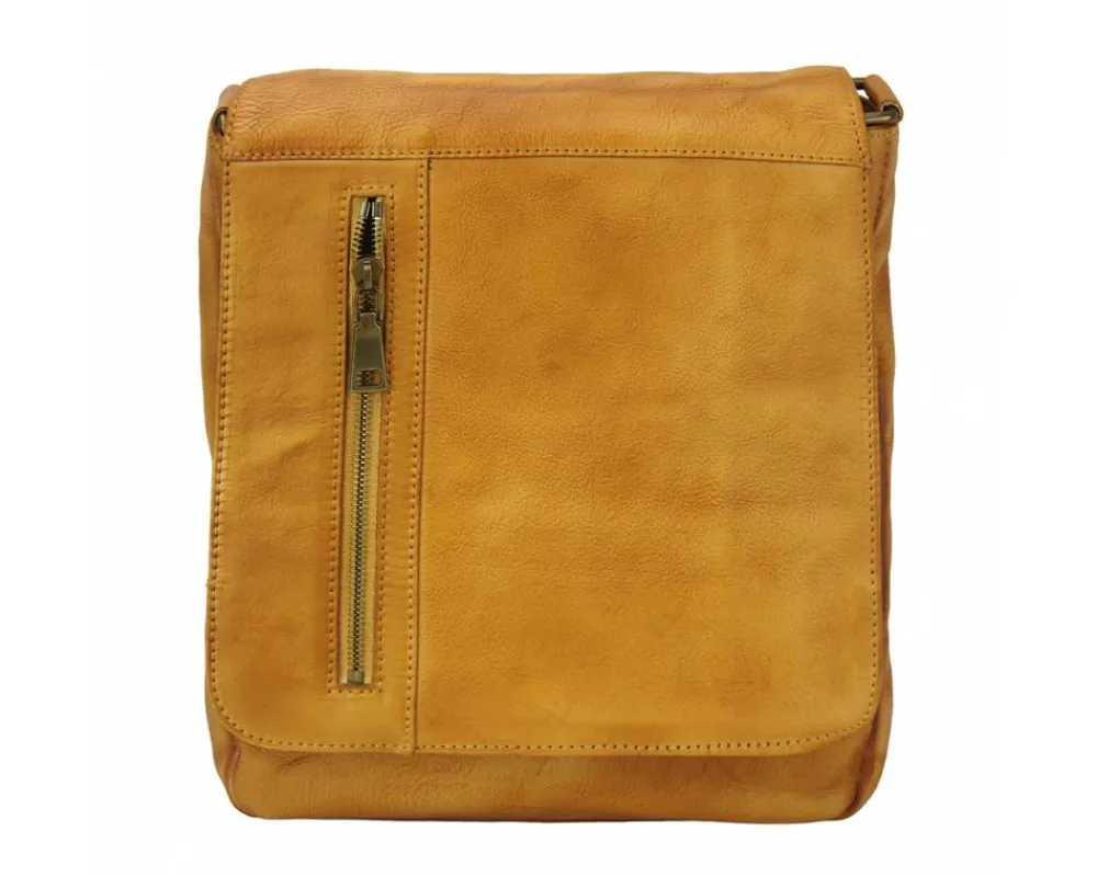 Igor Messenger Flap leather bag*Florence Clearance