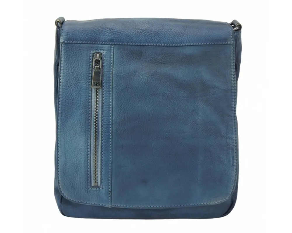 Igor Messenger Flap leather bag*Florence Clearance