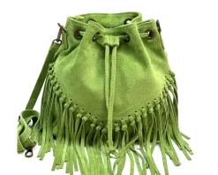 Ileana leather Bucket Bag*Florence Fashion