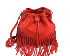 Ileana leather Bucket Bag*Florence Fashion