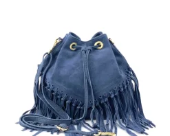 Ileana leather Bucket Bag*Florence Fashion