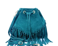 Ileana leather Bucket Bag*Florence Fashion