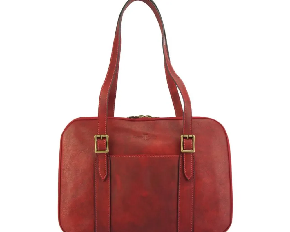 Iéna Shoulder tote in natural cowhide trim*Florence Sale