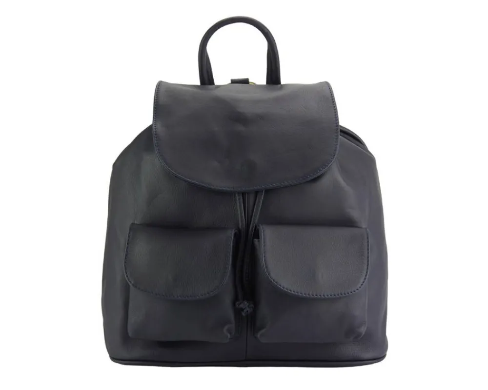 Irene leather Backpack*Florence Hot
