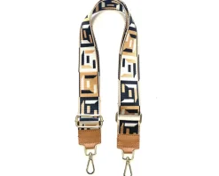 Jacquard Shoulder Strap - Geometric Pattern*Florence Fashion