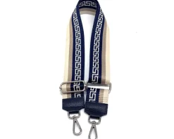 Jacquard Shoulder Strap - Greek Key Design*Florence Online