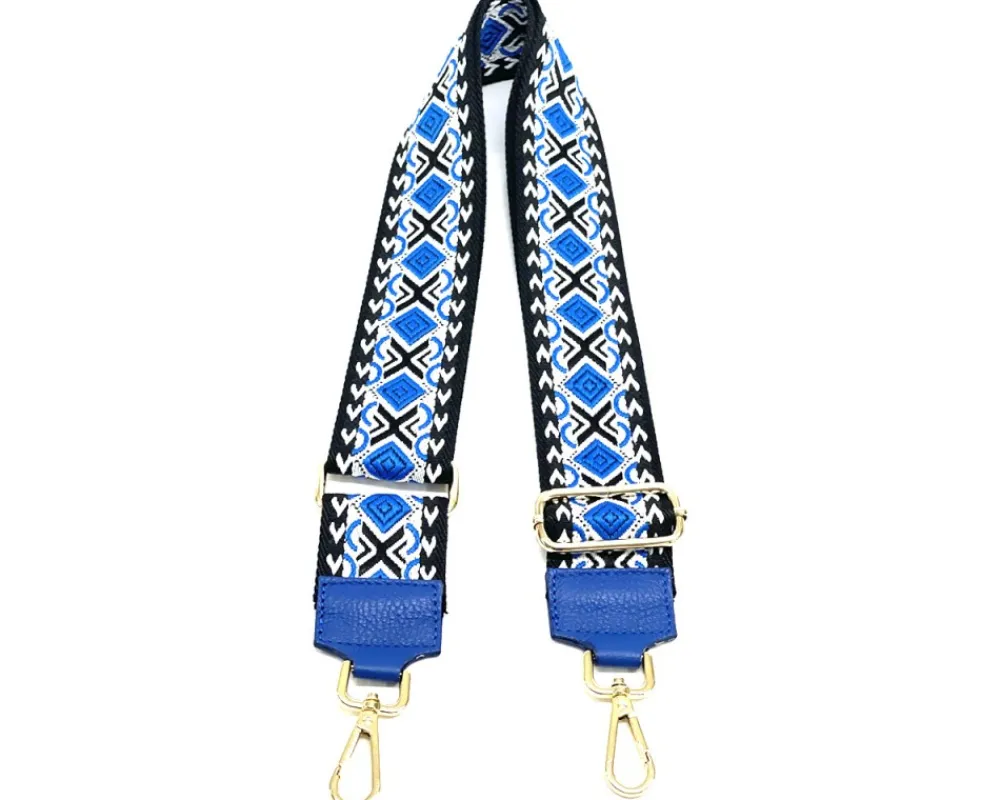 Jacquard Shoulder Strap - Tribal-Inspired Design*Florence Discount