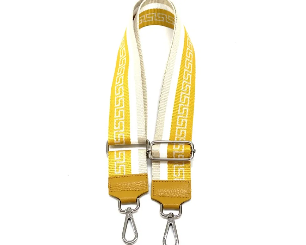 Jacquard Shoulder Strap - Greek Key Design*Florence Online
