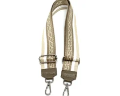 Jacquard Shoulder Strap - Greek Key Design*Florence Online