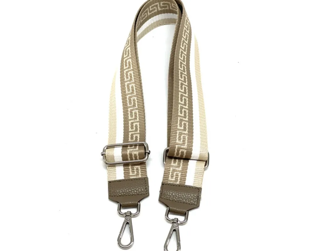 Jacquard Shoulder Strap - Greek Key Design*Florence Online