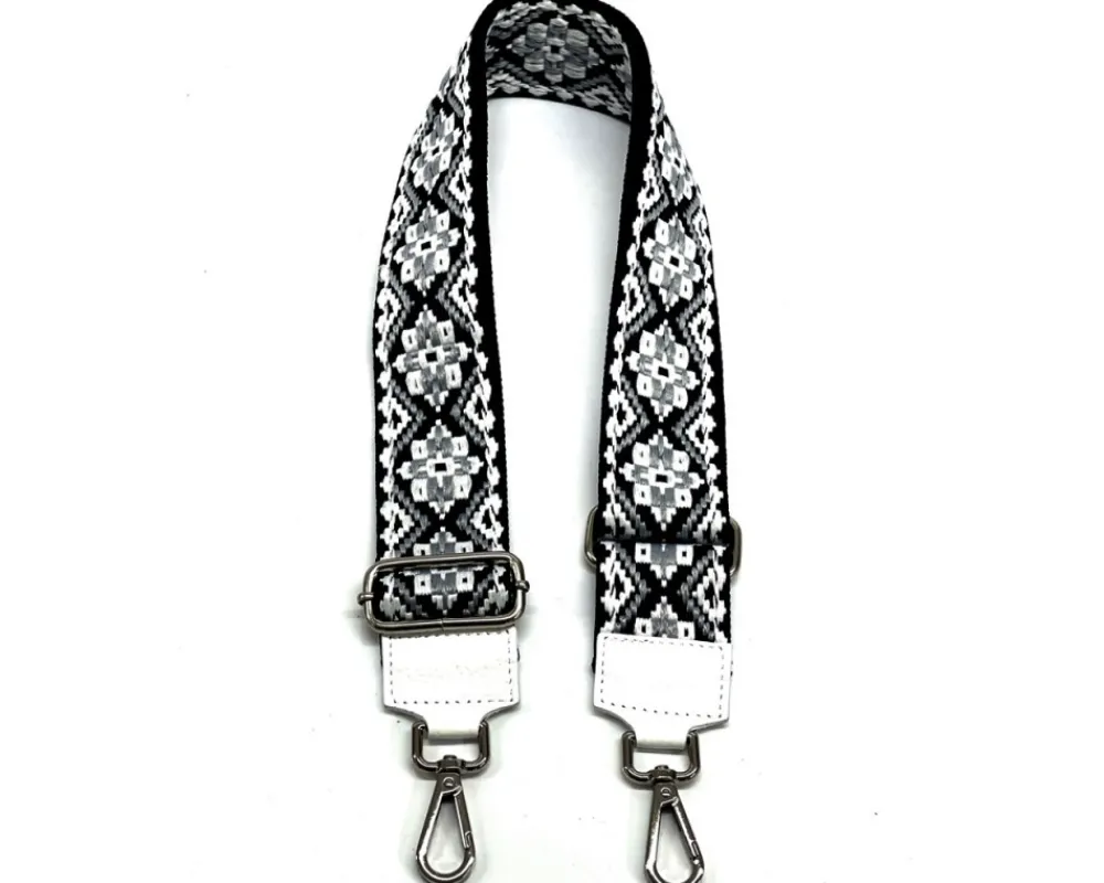 Jacquard Shoulder Strap - Tribal-Inspired Design*Florence Discount