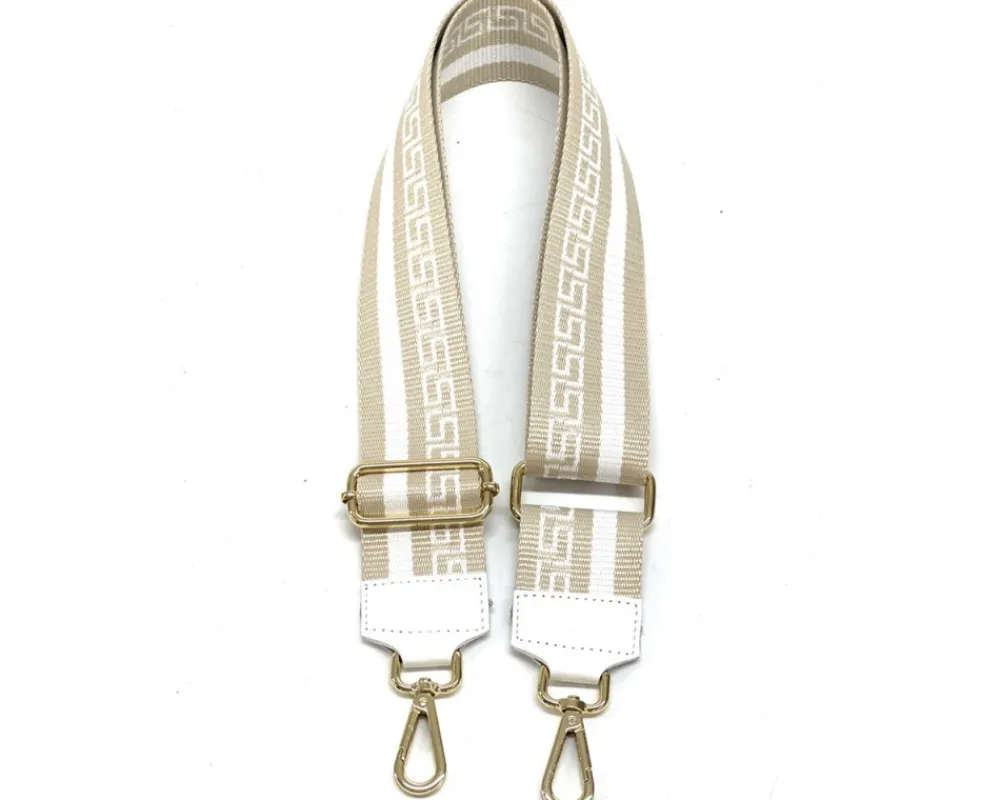 Jacquard Shoulder Strap - Greek Key Design*Florence Online
