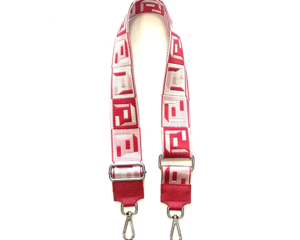 Jacquard Shoulder Strap - Geometric Pattern*Florence Fashion