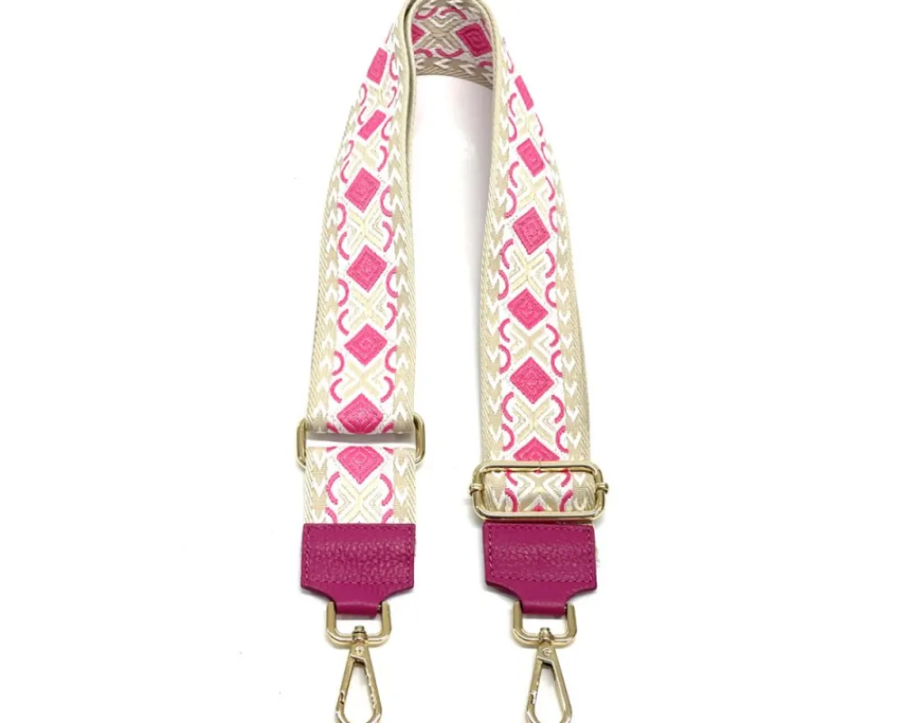 Jacquard Shoulder Strap - Tribal-Inspired Design*Florence Discount