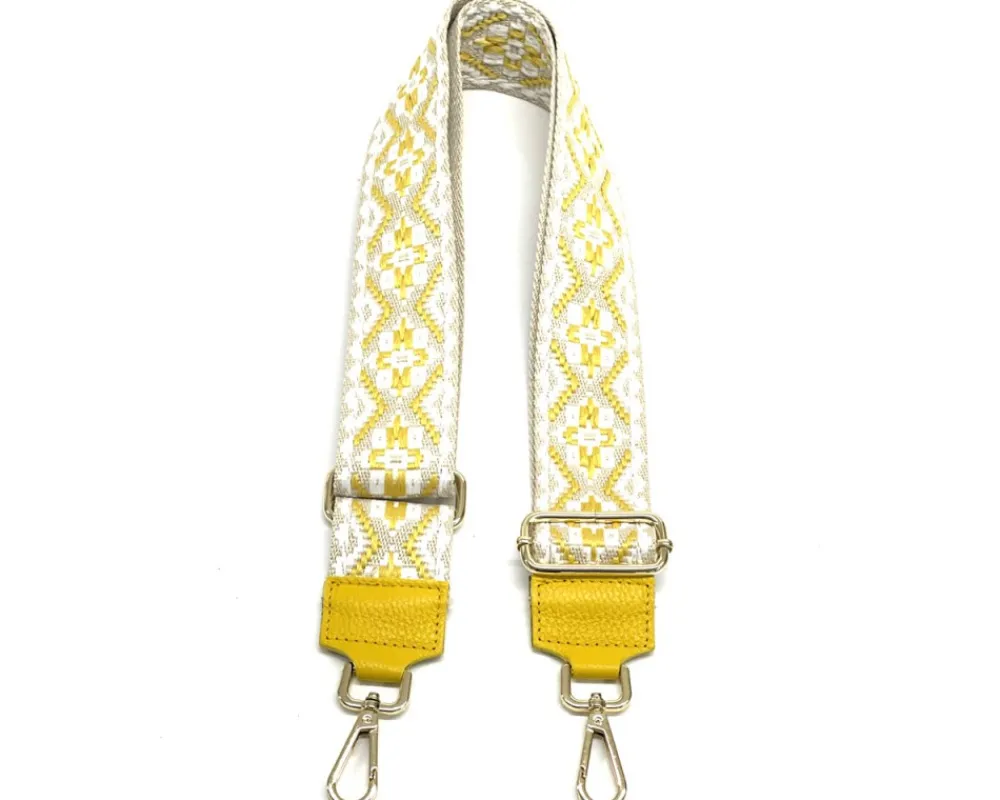 Jacquard Shoulder Strap - Tribal-Inspired Design*Florence Discount