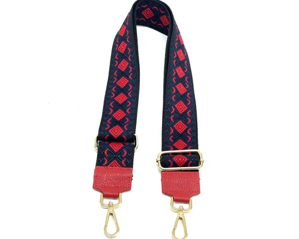 Jacquard Shoulder Strap - Tribal-Inspired Design*Florence Discount