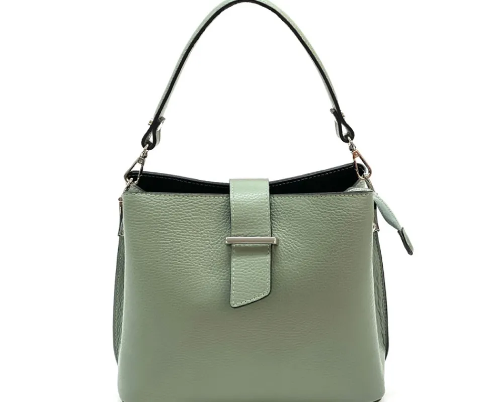 Kristen leather shoulder bag*Florence Clearance