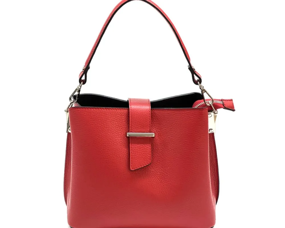 Kristen leather shoulder bag*Florence Clearance
