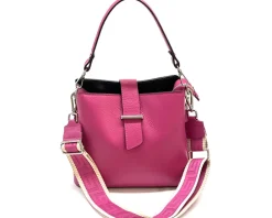 Kristen T leather shoulder bag*Florence Sale