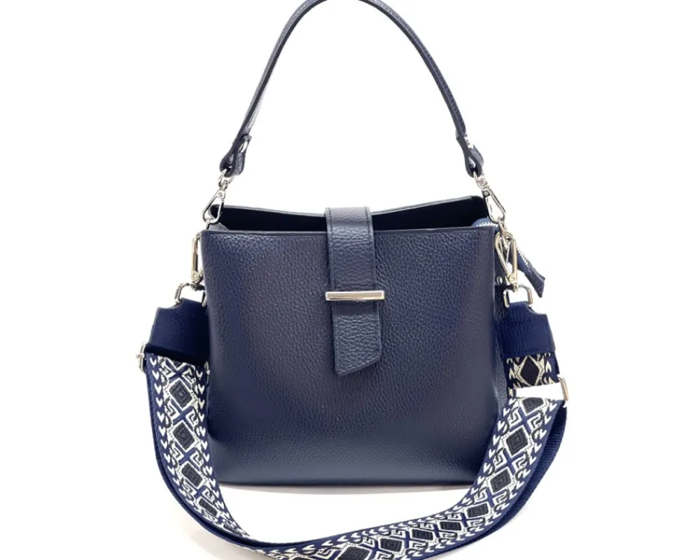Kristen T leather shoulder bag*Florence Sale