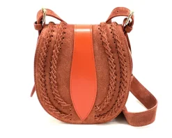 Lauren leather Cross-body bag*Florence Fashion