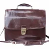 Leather briefcase with Laptop compartment inside*Florence Sale