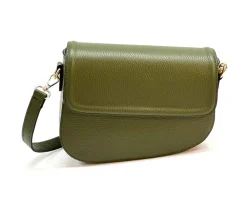 Licia leather shoulder bag*Florence Fashion