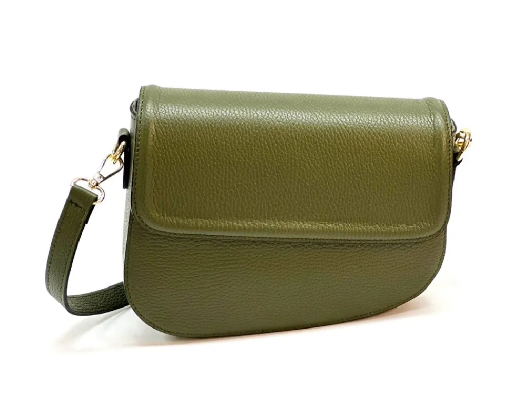 Licia leather shoulder bag*Florence Fashion