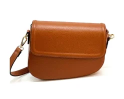 Licia leather shoulder bag*Florence Fashion