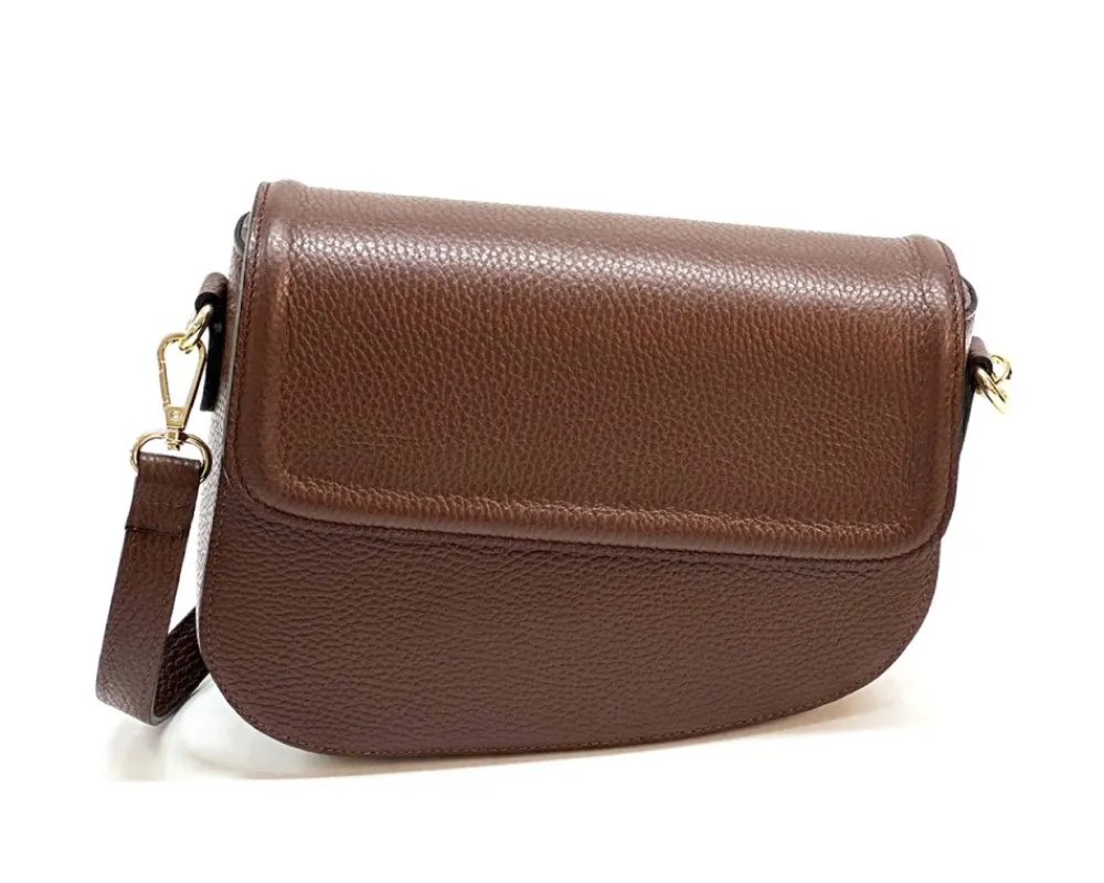 Licia leather shoulder bag*Florence Fashion
