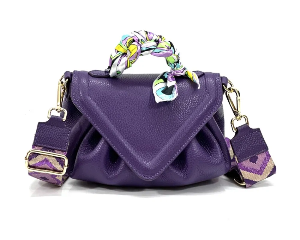 Linda leather handbag*Florence Discount