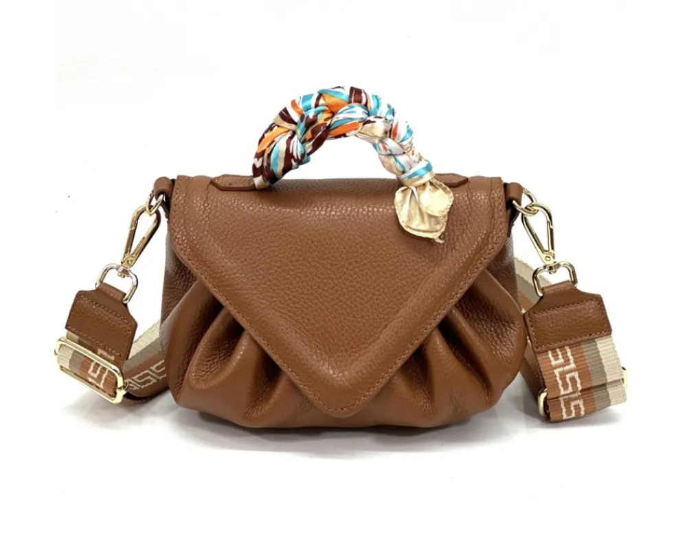 Linda leather handbag*Florence Discount